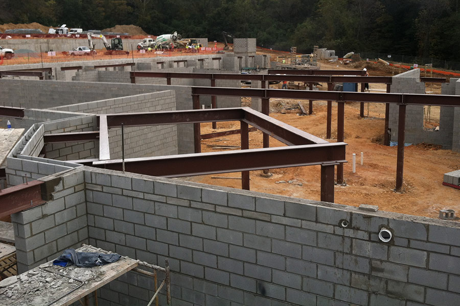 concrete-and-metal-structures-on-construction-site-creedmoor-nc